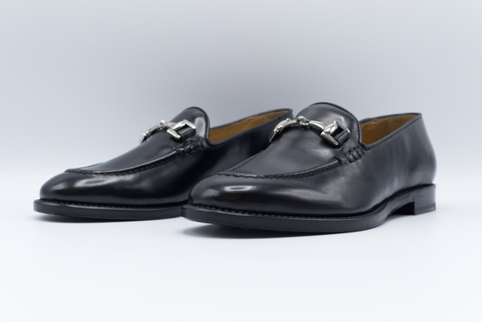 Shop Handmade Italian Women's Horse Bit Loafer in Black or browse our range of hand-made Italian heels, sandals, and sneakers for men and women in leather or suede. We deliver to the USA and Canada & offer multiple payment plans as well as accept multiple safe & secure payment methods. 