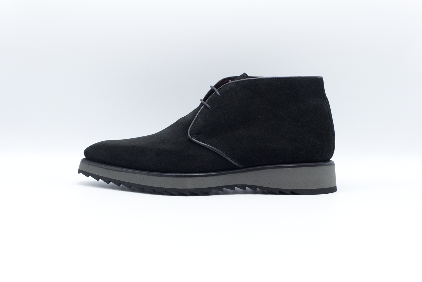 Shop Handmade Italian Men's Suede Chukka Boot in Black or browse our range of hand-made Italian sneakers for men in leather or suede. We deliver to the USA and Canada & offer multiple payment plans as well as accept multiple safe & secure payment methods. \With exceptional quality and comfort, our boots are perfect for any occasion.  Duedi02
